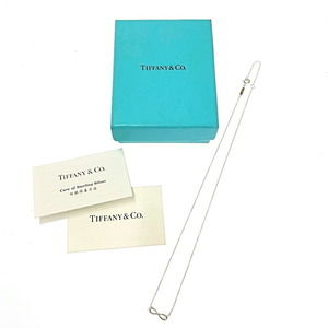 Tiffany Infinity Necklace Silver